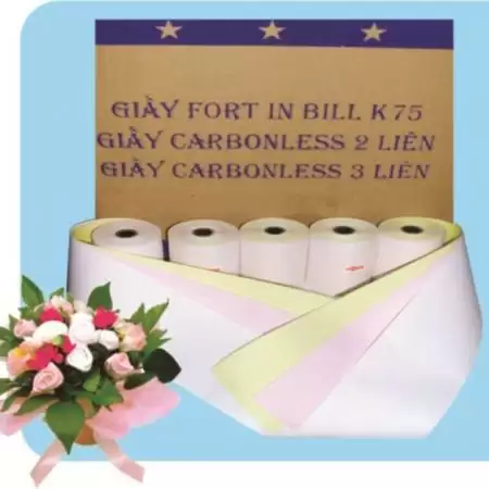 Trang chủ GIẤY CARBONLESS 2,3 LIÊN IN KIM