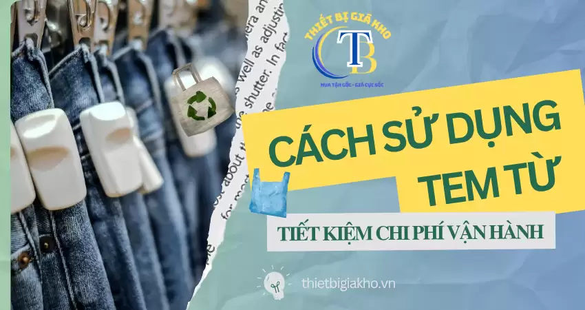 CÁCH LỰA CHỌN VÀ SỬ DỤNG TEM TỪ GIÚP TIẾT KIỆM CHI PHÍ  CÁCH SỬ DỤNG TEM TỪ GIÚP TIẾT KIỆM CHI PHÍ VẬN HÀNH